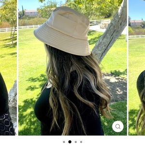 sungrubbies Vegan Leather Bucket Hat